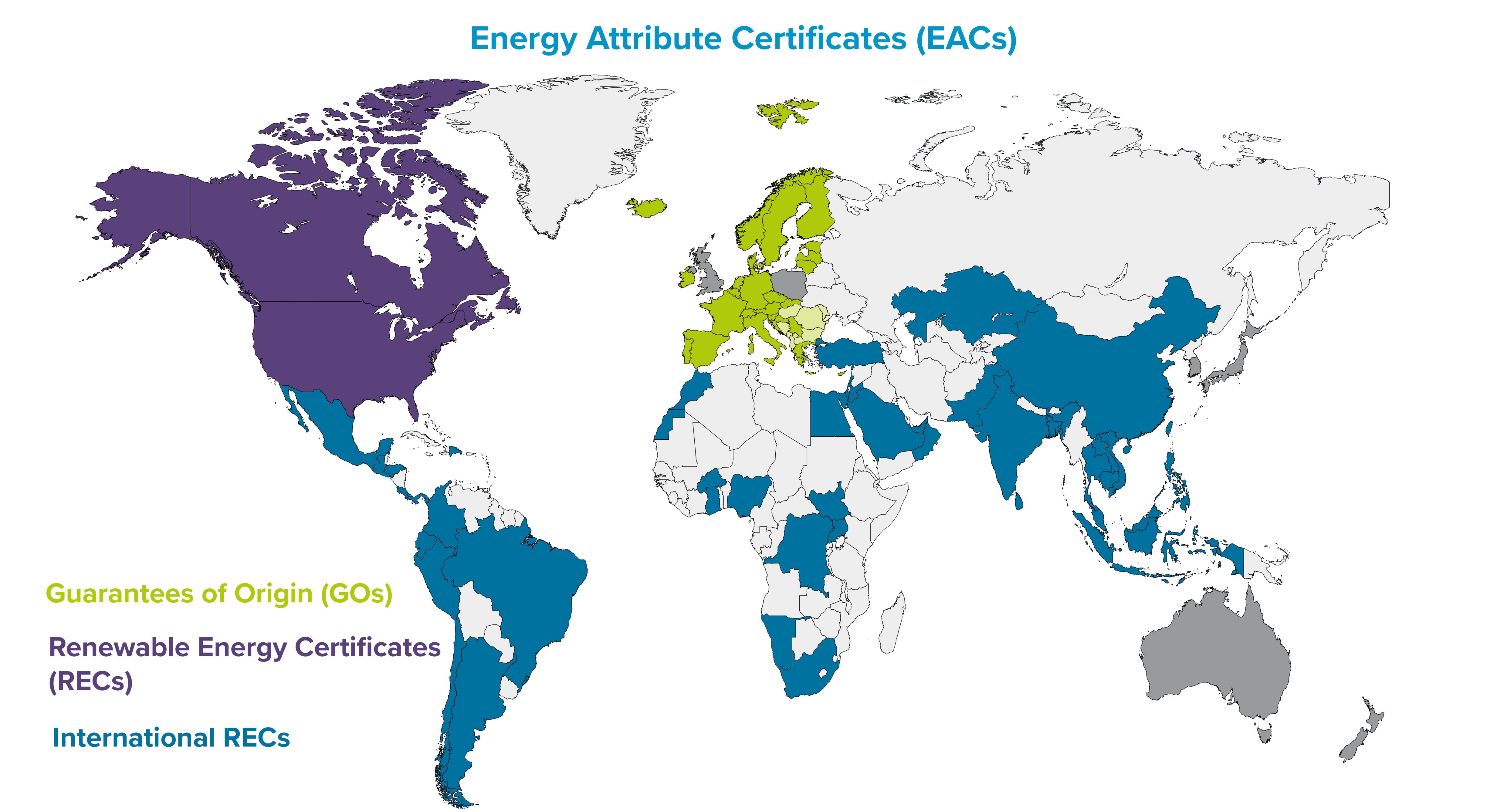 What is an Energy Attribute Certificate EAC?